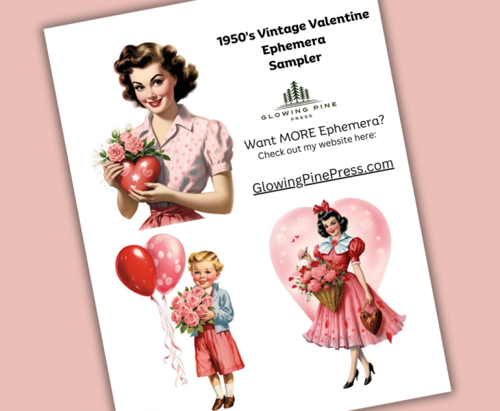 Free Ephemera - 1950's Vintage Valentine