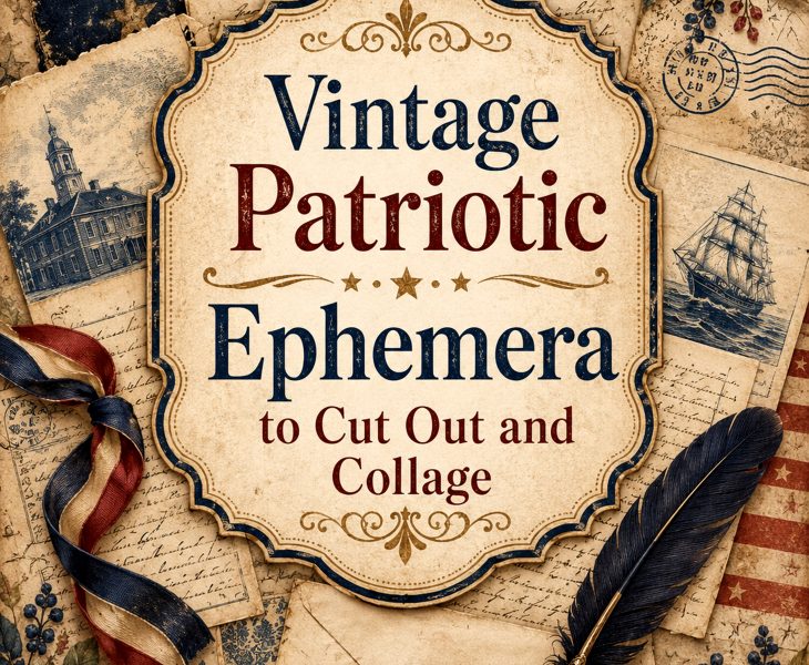Vintage Patriotic Ephemera cover